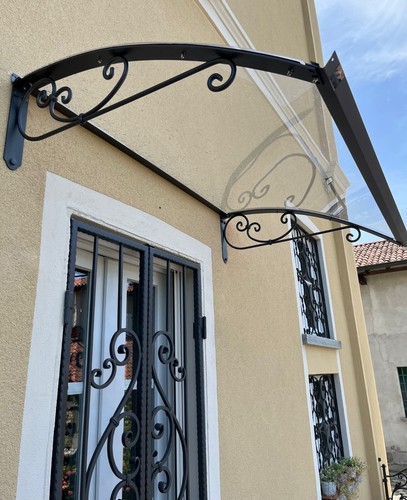 Auvent fer porte diy - porte,